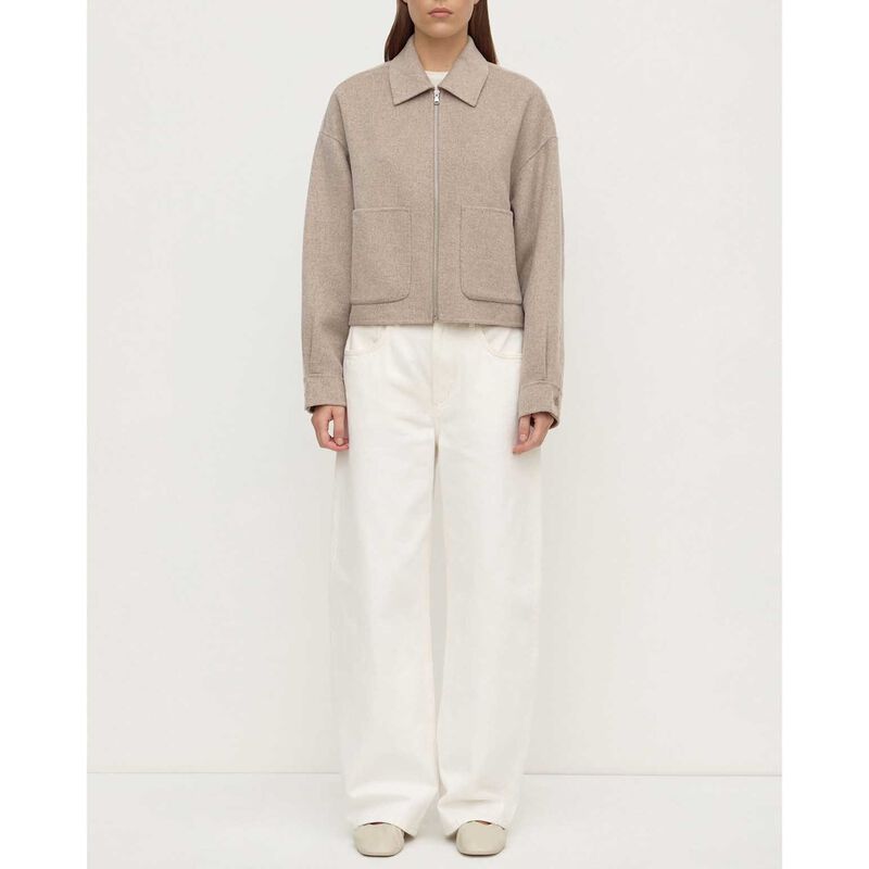 Assembly Label Dallas Wool Jacket Pebble image number 3