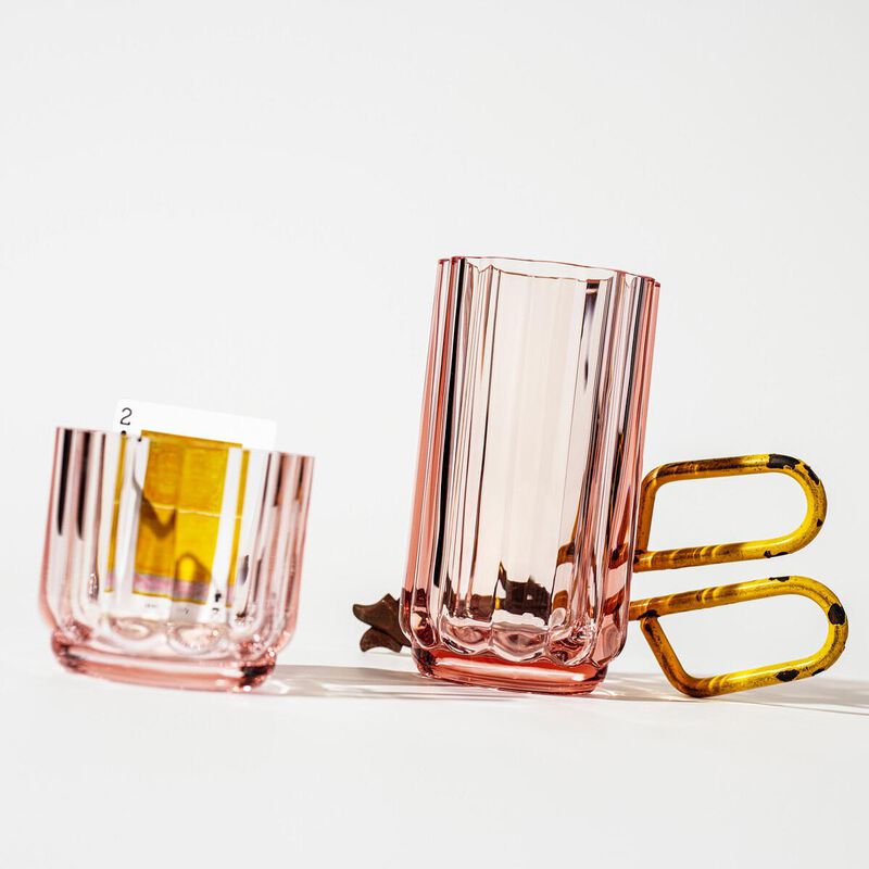 iittala Play Collection Vase 180mm Salmon Pink image number 1