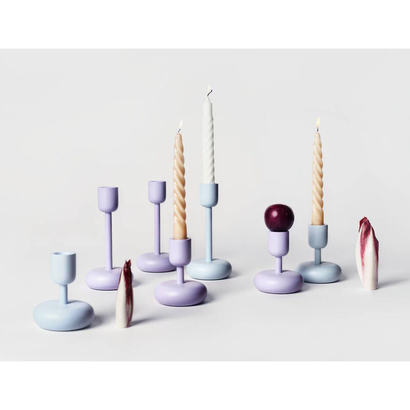 iittala Nappula Candle Holder 10.7cm Aqua image number 1