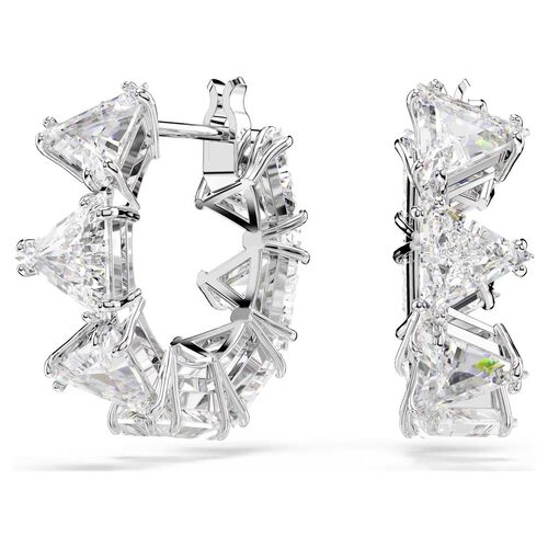 Swarovski Matrix Hoop Earrings