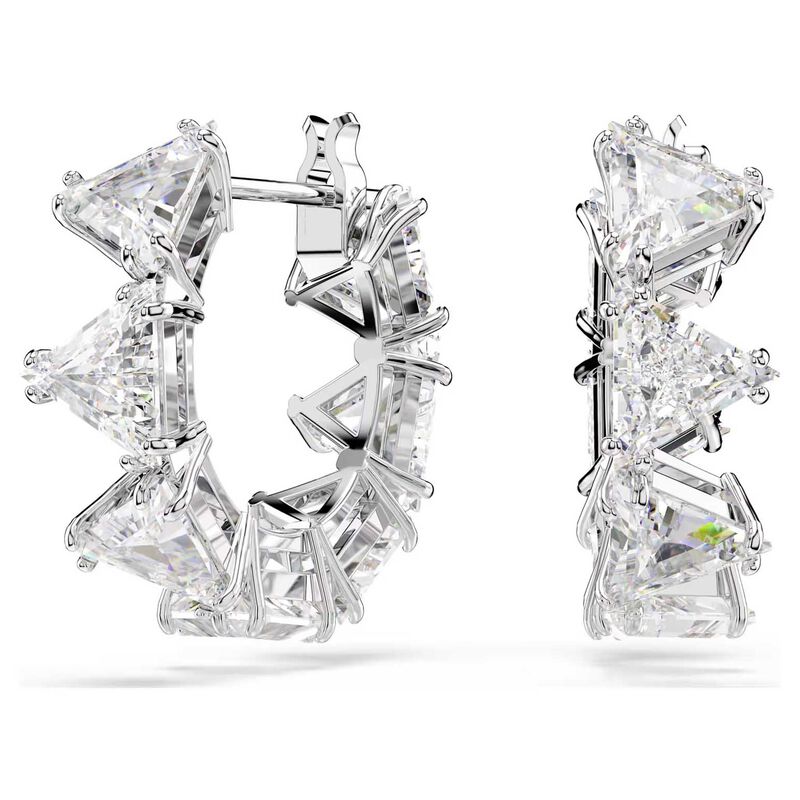 Swarovski Matrix Hoop Earrings image number 0