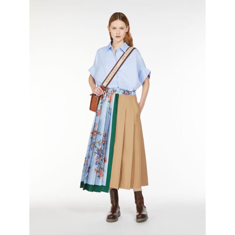 Weekend Max Mara Operoso Multi Print Skirt image number 2