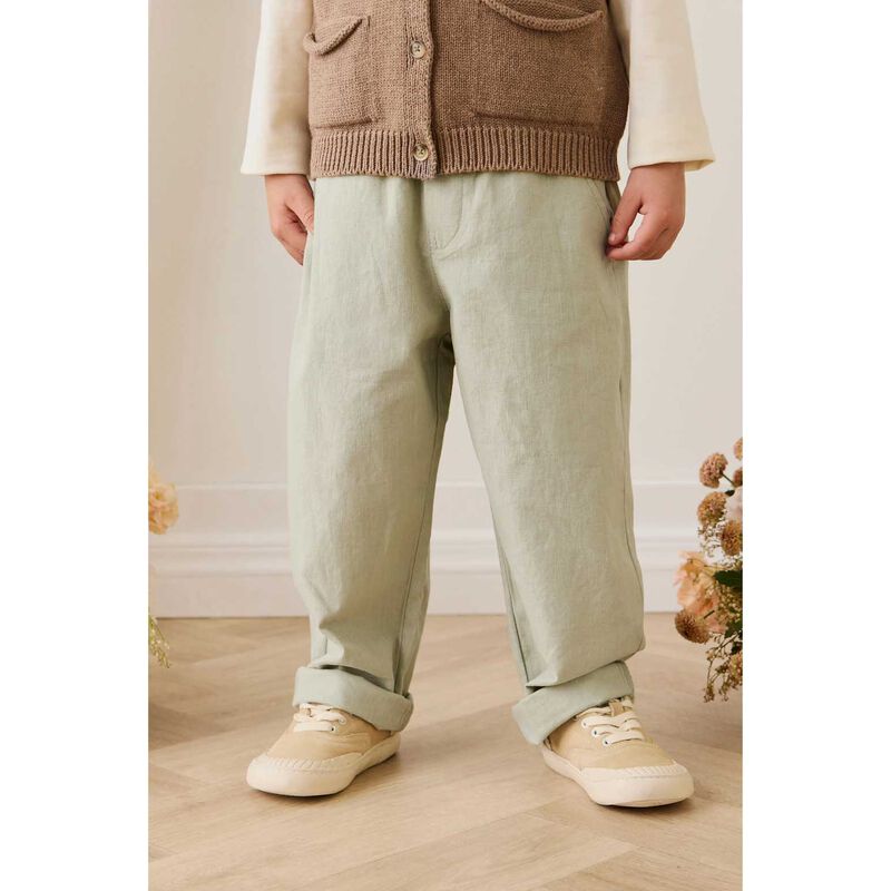 Jamie Kay Ali Linen Cotton Pant 3-5Y image number 3