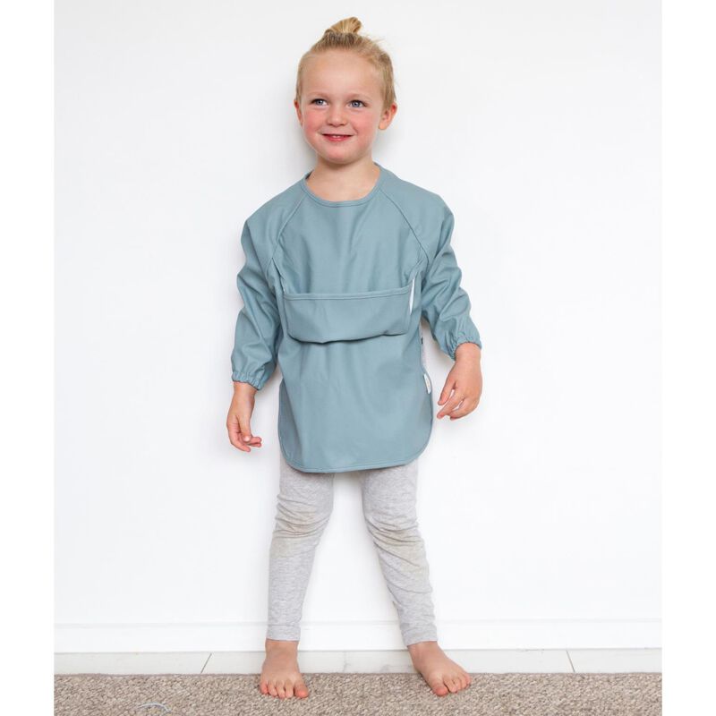 Zazi Sleeved Bib - Sky image number 2
