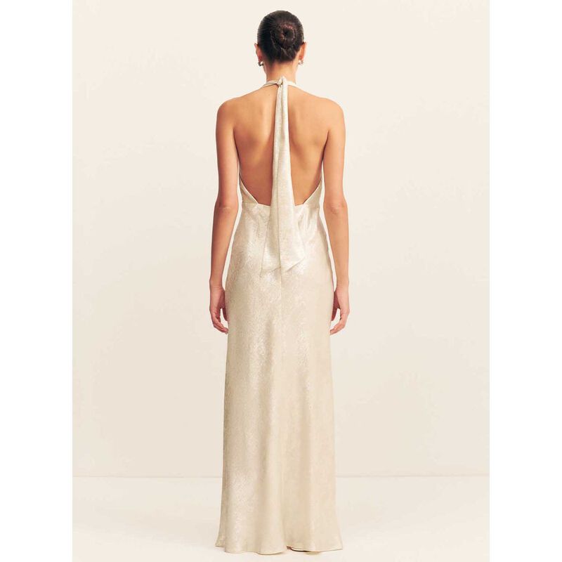 Shona Joy Calder Halter Neck Maxi Dress image number 1