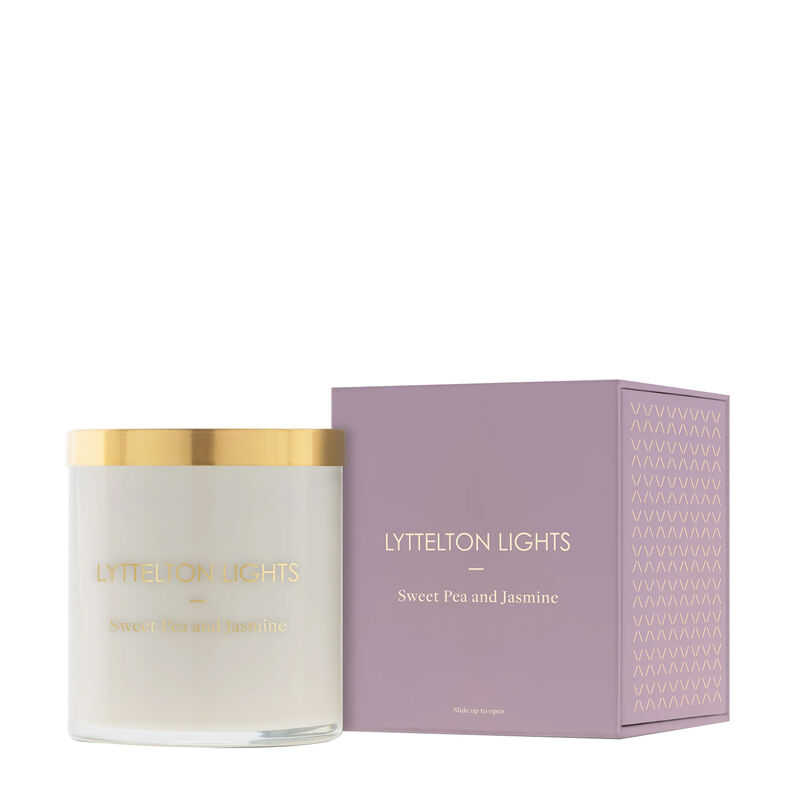 Lyttelton Lights Sweet Pea & Jasmine Candle image number 0