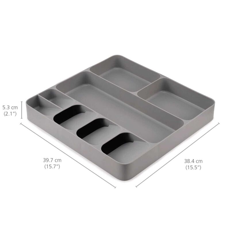 Joseph Joseph Drawerstore Cutlery Utensil & Gadget Organiser - Grey image number 1