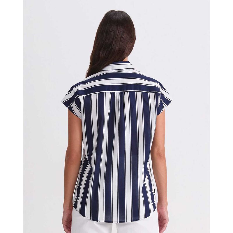 Sportscraft Lily Voile SS Stripe image number 1