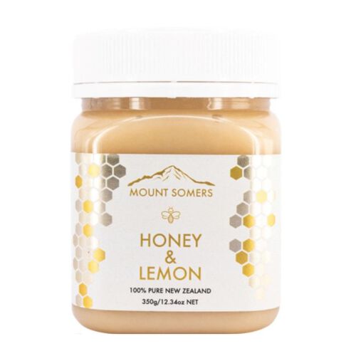 Mount Somers Honey & Lemon 350g