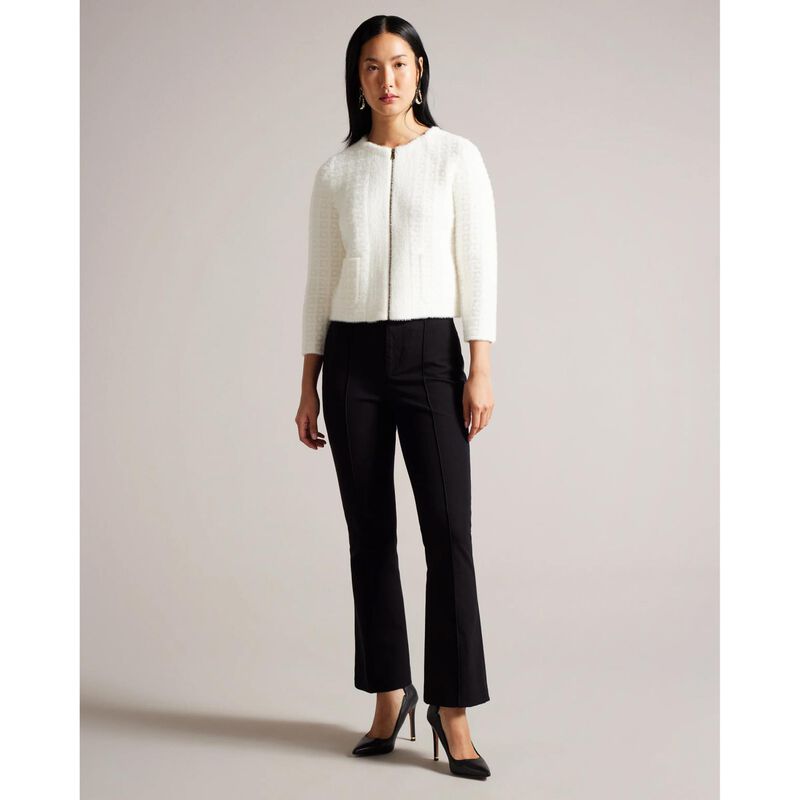 Ted Baker Belenah High Waisted Slim Fit Kick Flare Trouser image number 3