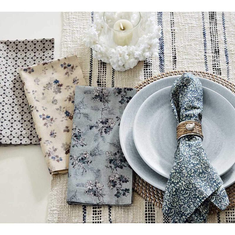 Pottery Barn Timeless Florals Mixed Napkin 50cm Set Of 4 image number 2