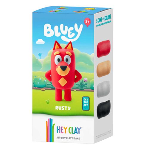 Hey Clay Bluey & Friends: Rusty