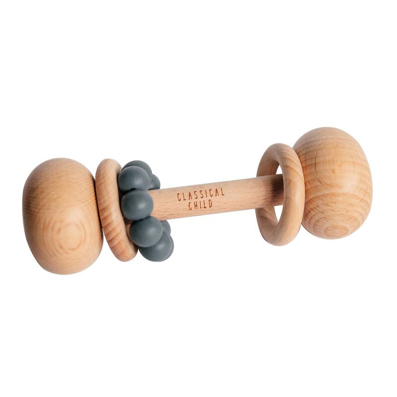 Classical Child Beech Rattle image number 2