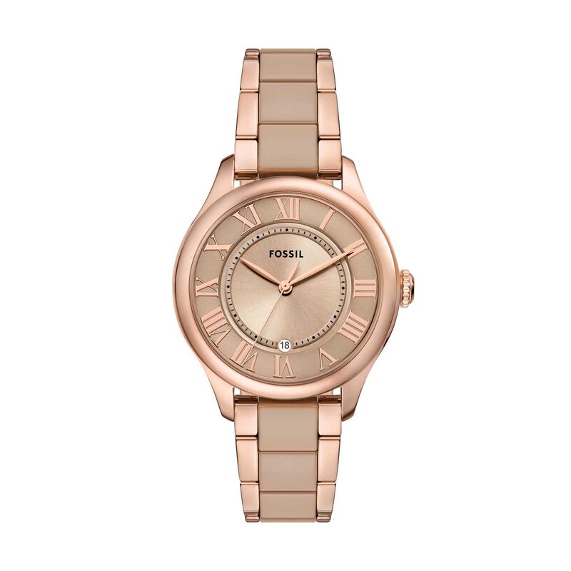 Fossil Gilmore Three-Hand Date Ceramic Watch CE1133 image number 0