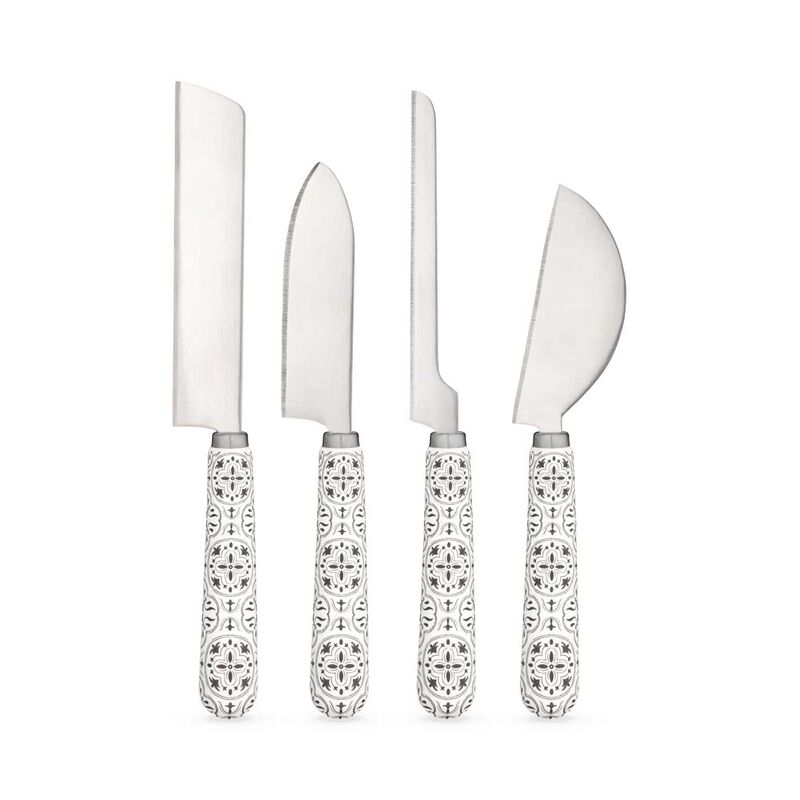 Tiles Cheese Knife Set By Twine&reg; image number 0