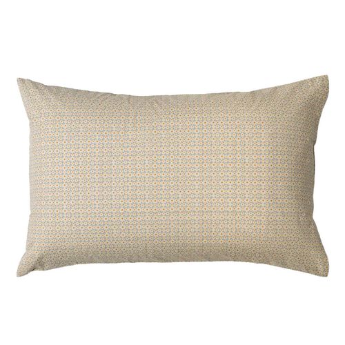 Citt&agrave; Porto Pillowcase Pair Cloud/Pumpkin 76x50cm