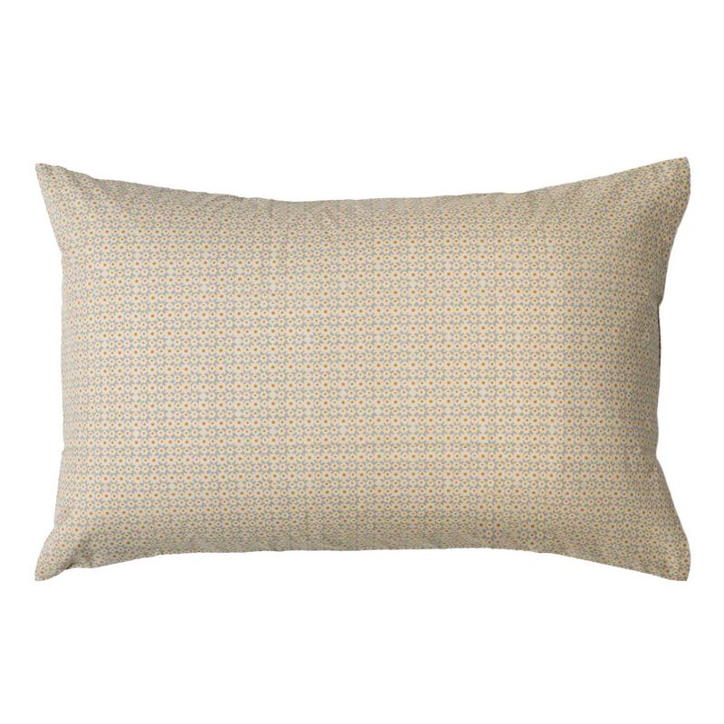 Citt&agrave; Porto Pillowcase Pair Cloud/Pumpkin 76x50cm image number 0