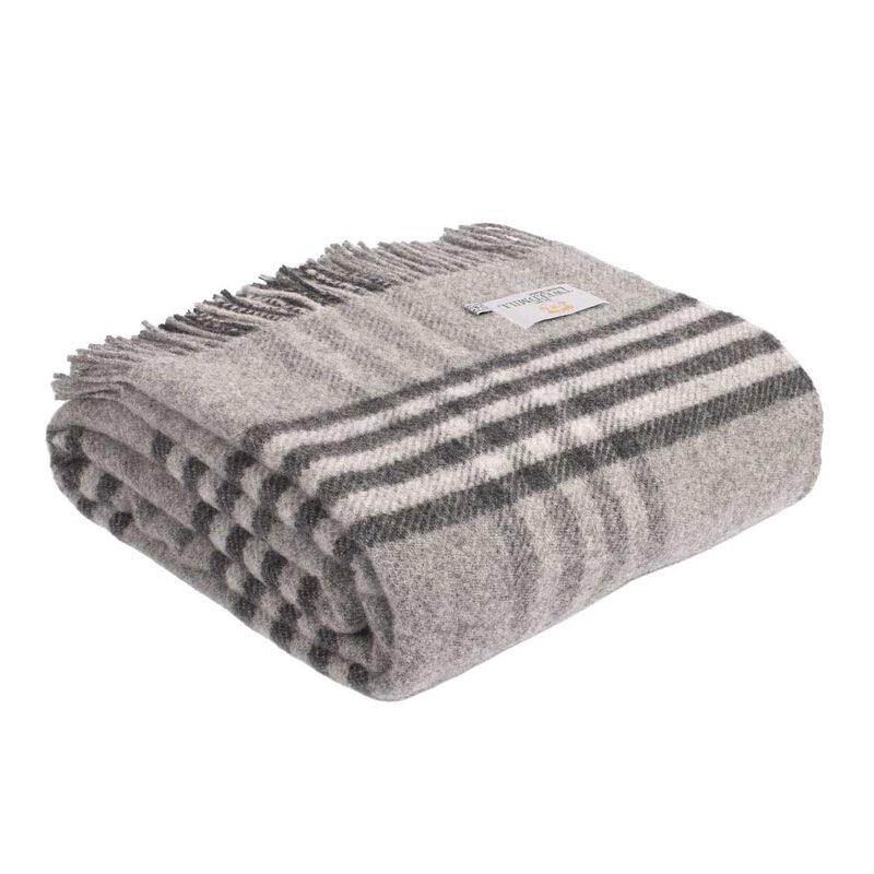 Tweedmill Lifestyle Hex Check Throw 150X240cm image number 0