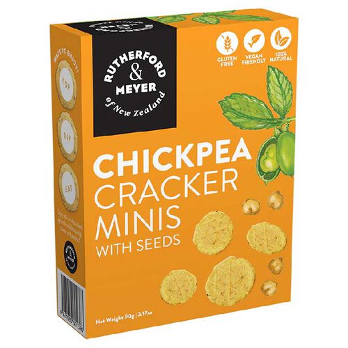 Rutherford & Meyer Cracker Minis Chickpea 90g