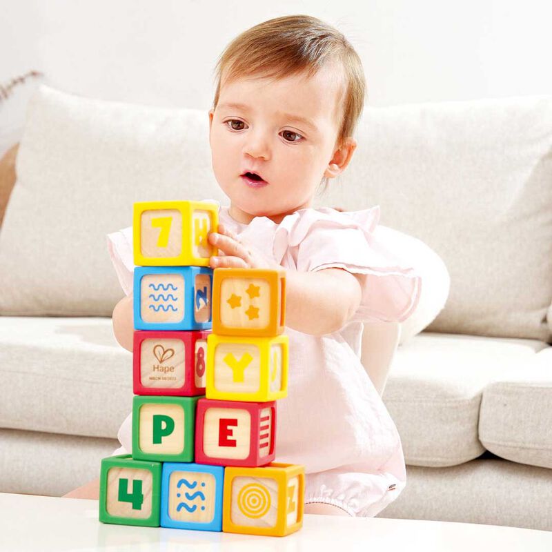 Hape Smart Start ABC Blocks (10pcs) image number 2