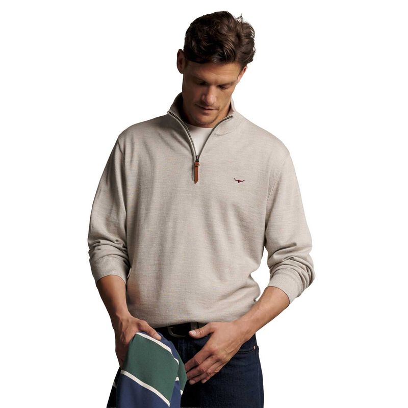 R.M. Williams Ernest Quarter Zip Knit image number 0