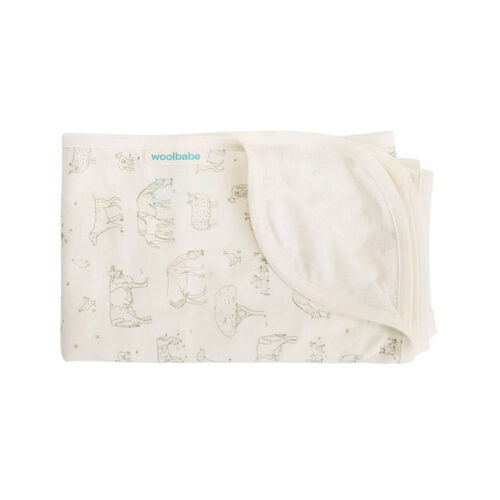 Woolbabe Merino Organic Cotton Swaddle Blanket