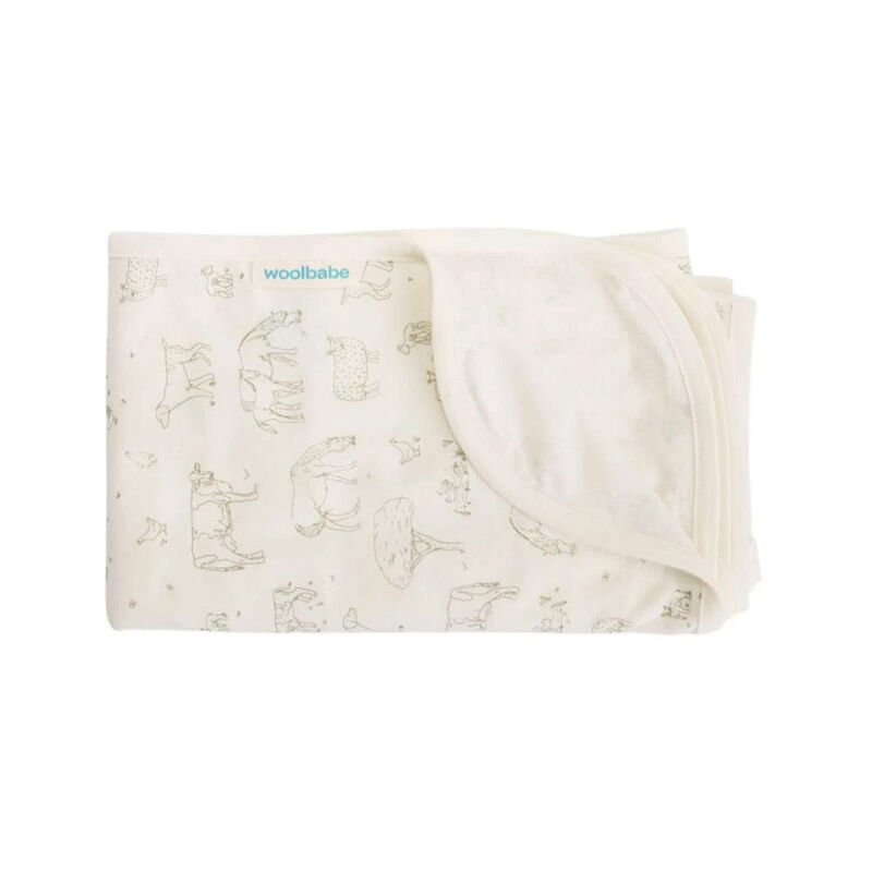Woolbabe Merino Organic Cotton Swaddle Blanket image number 0