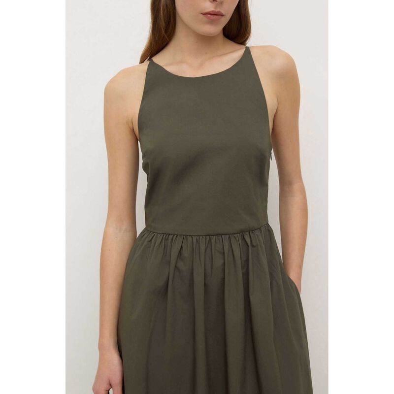 Assembly Label Posie Midi Dress Moss image number 2