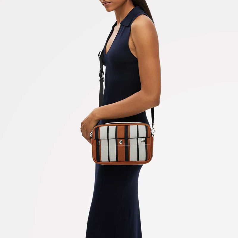 Radley Hadleigh Place Stripe Small Ziptop Crossbody Bag image number 1