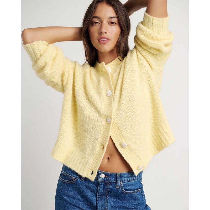 JAG Lily Fluffy Knit Ls Cardi image number 6