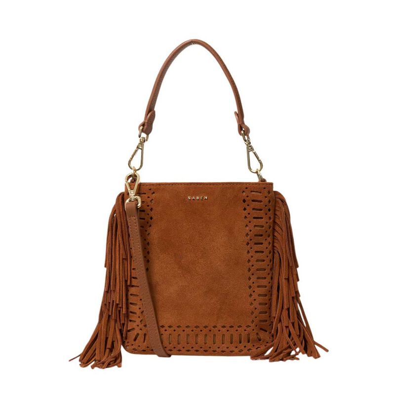 SABEN Coco Mini Bag Suede + Fringe image number 0