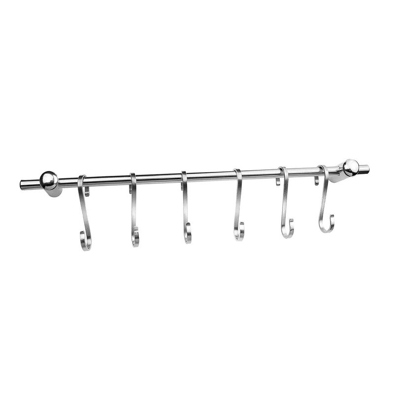 Di Antonio Hanging Hooks Set Of 6 Stainless Steel 100mm image number 0