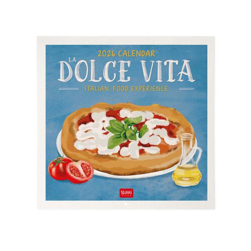 Legami La Dolce Vita 2026 Wall Calendar 30x29cm