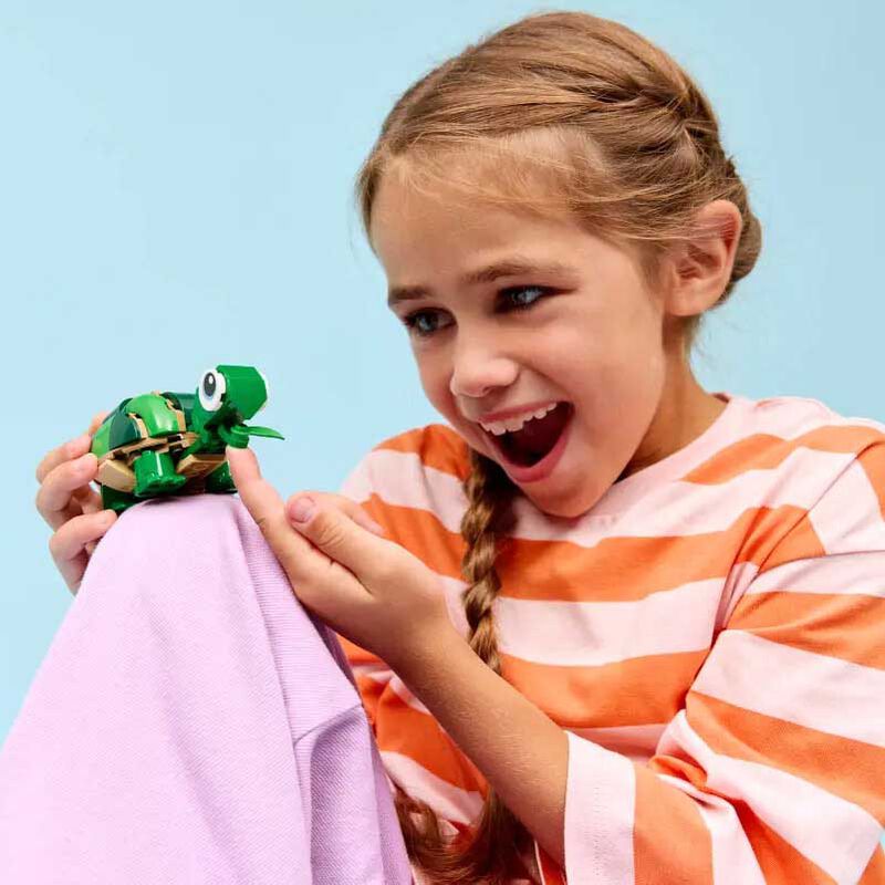 LEGO Creator Turtle with a Water Lily Flower image number 3