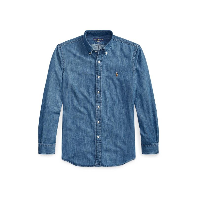 Polo Ralph Lauren Custom Fit Denim Shirt image number 2
