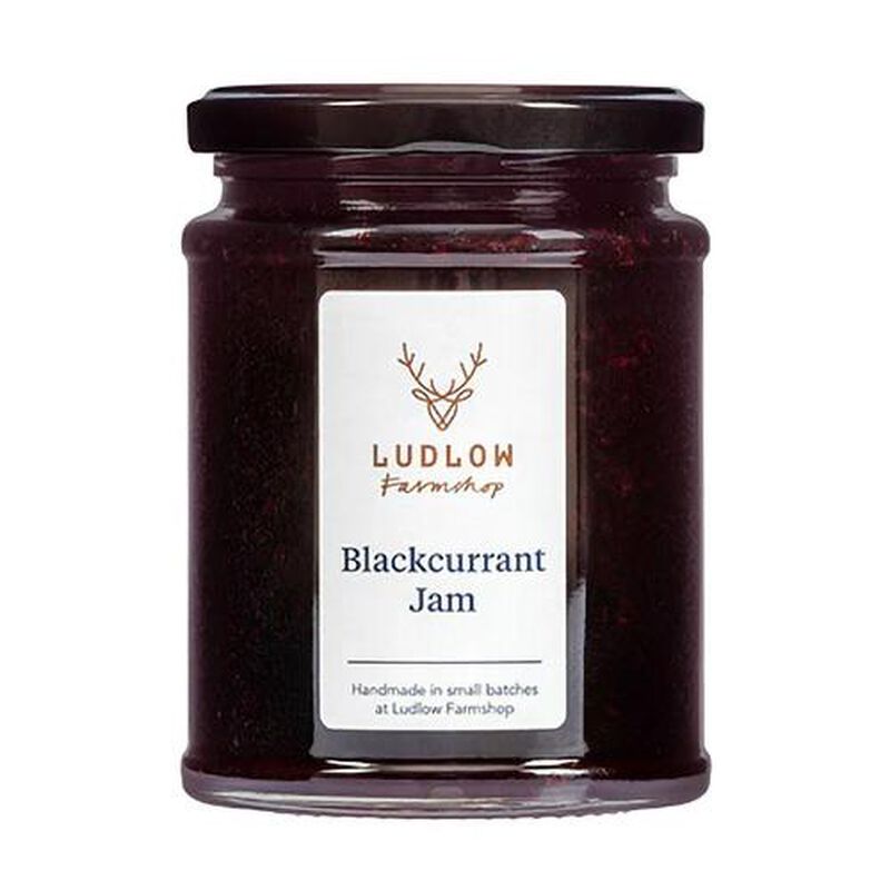 Ludlow Farmshop Blackcurrant Jam 340G image number 0