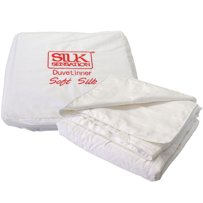Silk Sensation Summer Weight 100% Silk Duvet Inner 250gsm image number 0