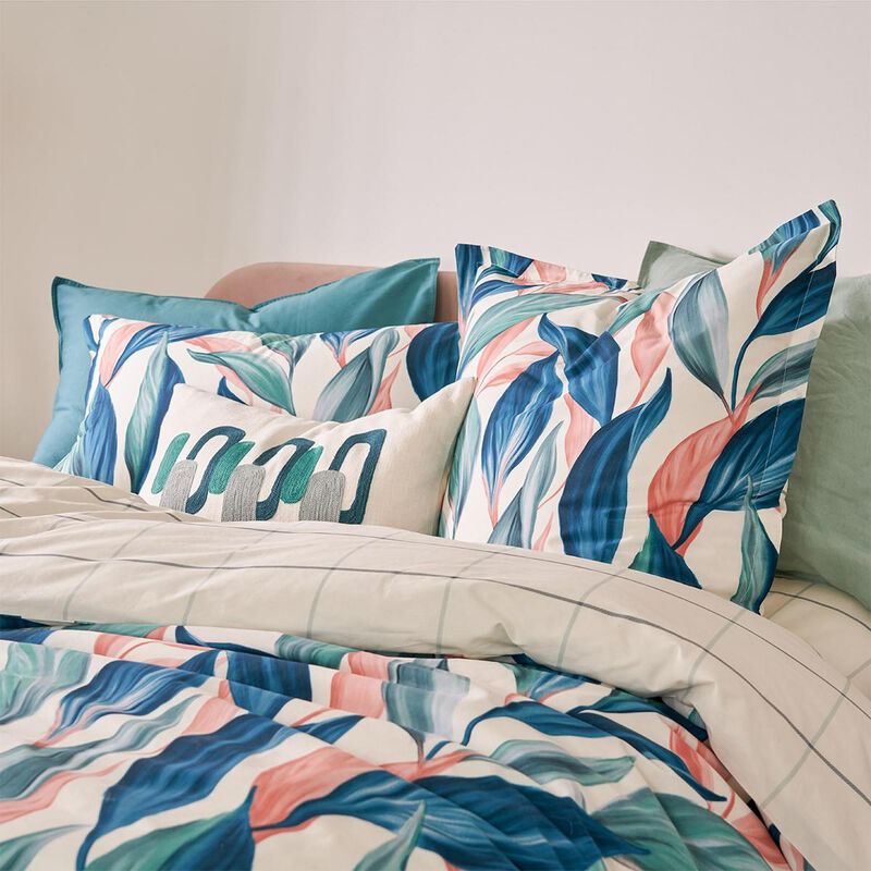 Olivier Desforges Alocasia Euro Pillowcase image number 2