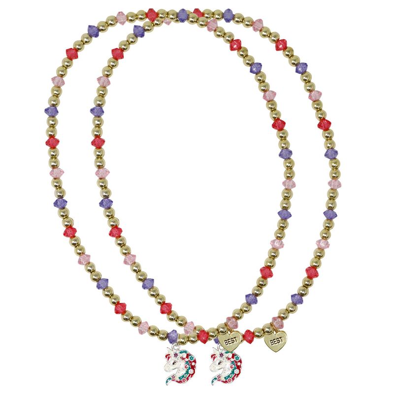 Pink Poppy BFF Unicorn Necklace Set image number 0