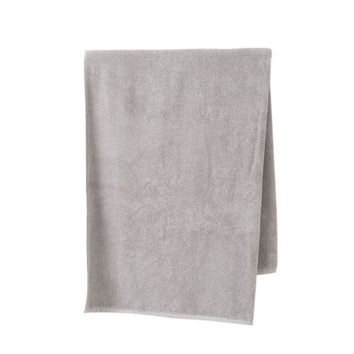 Citt&agrave; Classic Cotton Bath Towel Grey 80x150cm