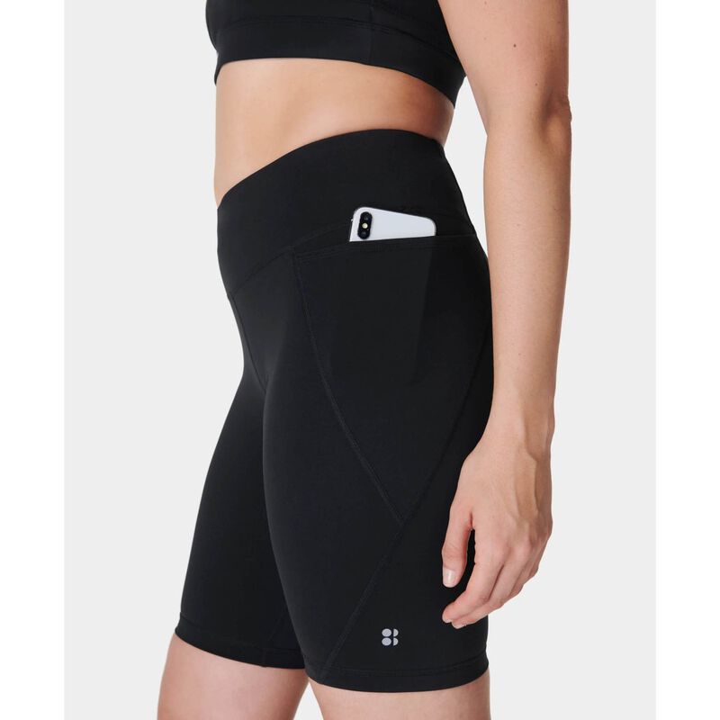 Sweaty Betty Power 9" Biker Shorts Black image number 2