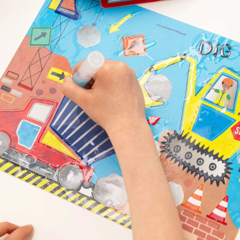 Floss & Rock Magic Water Placemats - Construction image number 2