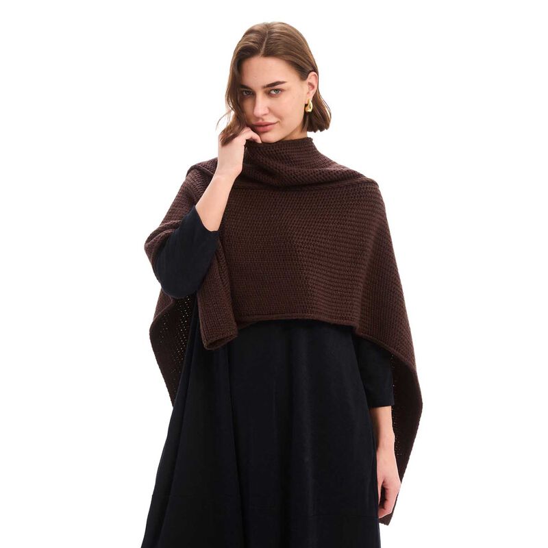 TIRELLI Asymmetric Wrap Knit image number 0