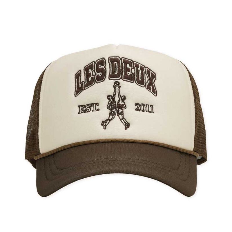 Les Deux Basketball Player Trucker Cap image number 4