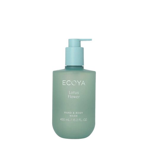 ECOYA Hand & Body Wash Lotus Flower 450ml