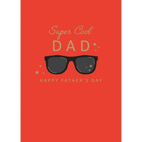 Image Gallery Super Cool Dad Father's Day Card