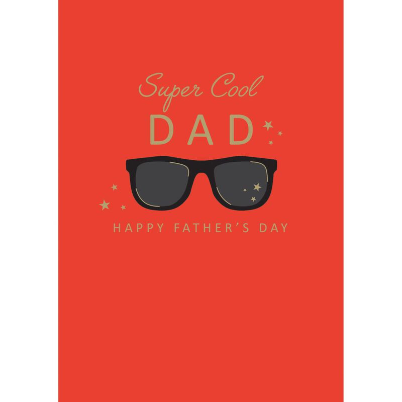 Image Gallery Super Cool Dad Father's Day Card image number 0