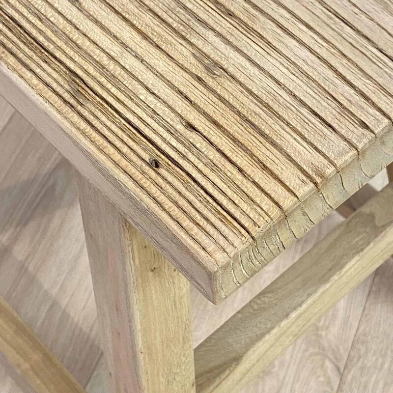 Capulet Heritage Elm Rectangle Stool image number 2