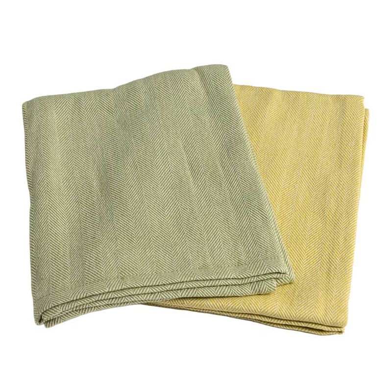 Baksana Herringbone Tea Towels Set Of 2 image number 0