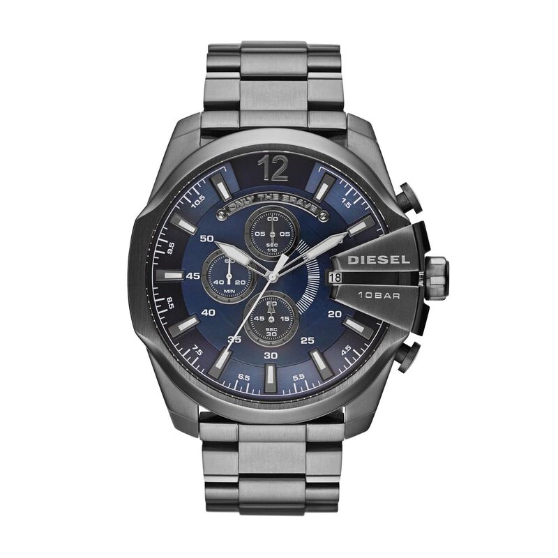 Diesel Mega Chief Grey Chronograph Watch DZ4329 image number 0